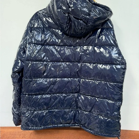 Invicta Large Men’s Shiny Puffer Coat - Picture 2 of 8